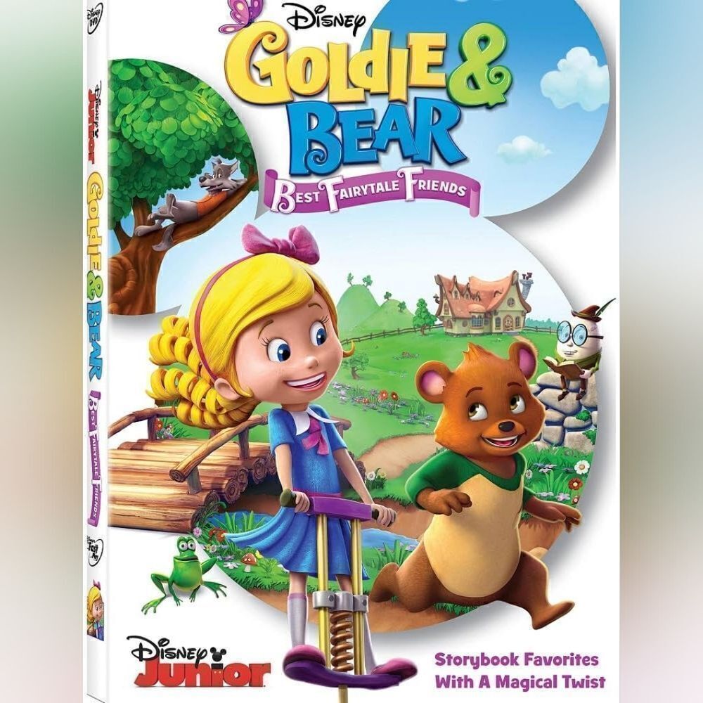 Disney Junior‎ Goldie & Bear Best Fairytale Friends DVD